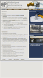 Mobile Screenshot of cp-automatisme-robotique.com